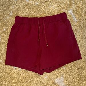 Avia Women's Burgundy Athletic Shorts